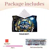 Wolf Dreamcatcher DIY PULeather Diamond Painting Tissue Box for Adults Beginners Gem Art Painting Napkin Holder for Living Room Bedroom Bathroom Table Decor