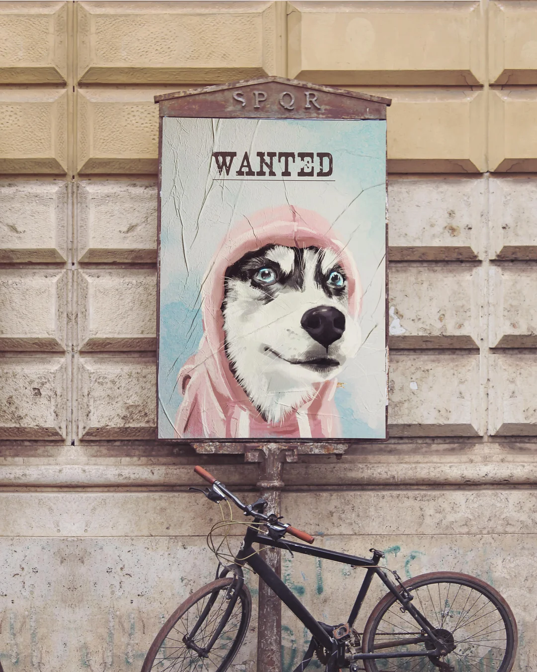 Custom Made Pet Portrait On Unframed Poster | Digital Download Included