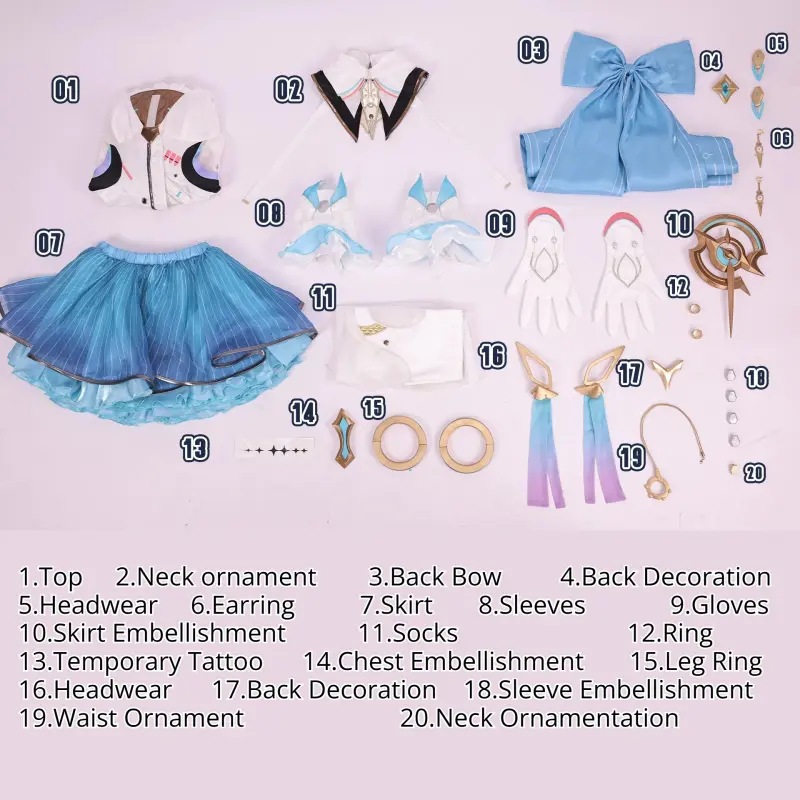 [Wetrose] In Stock Wuthering Waves Jinhsi To The New World Game Outfit Cosplay Costume 