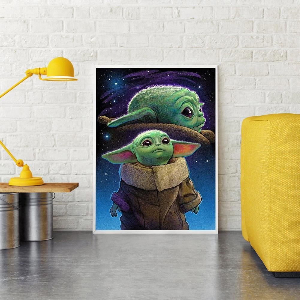 Yoda - Full Diamond Painting - 30x40cm