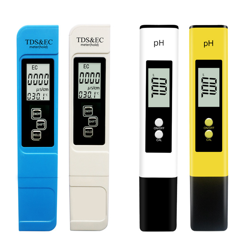 

2pcs Portable Digital Water Quality TDS pH Tester Pen Water Purity Monitor, 501 Original