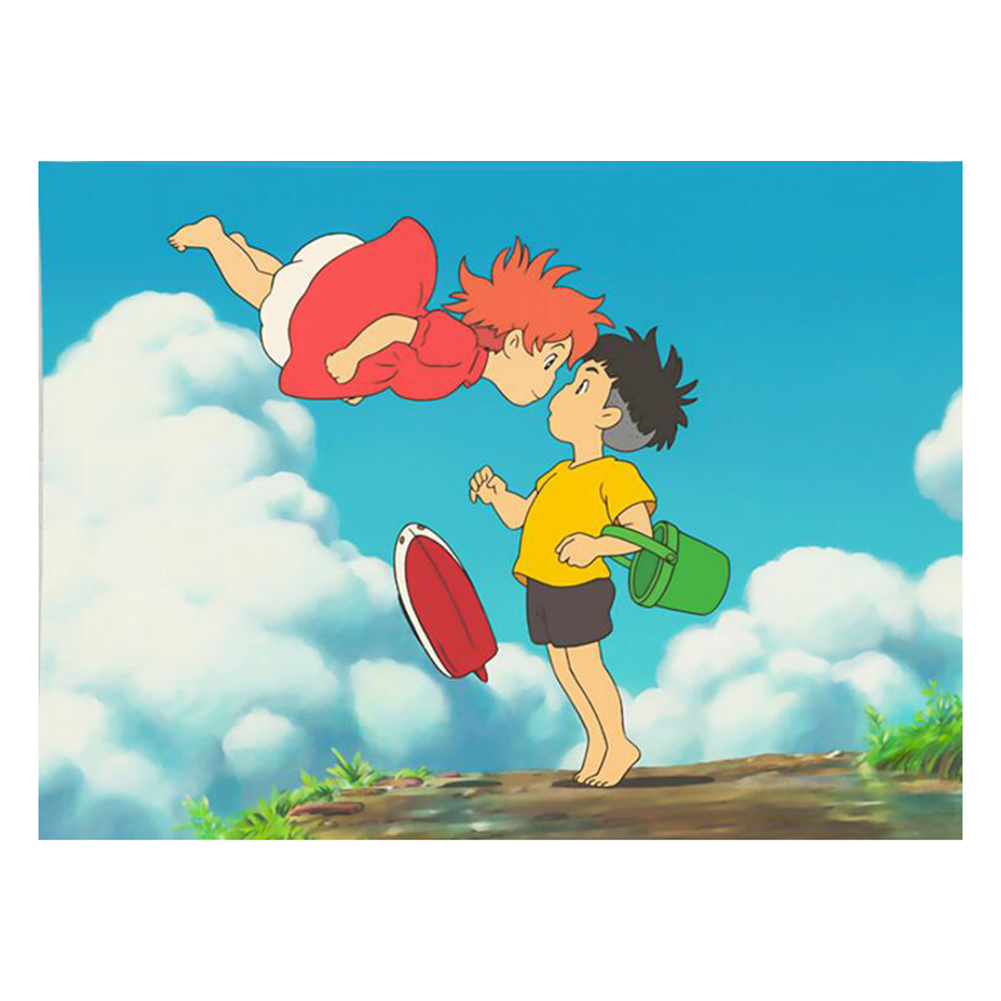 

Cartoon Anime - 11CT Stamped Cross Stitch - 50*36CM, 501 Original