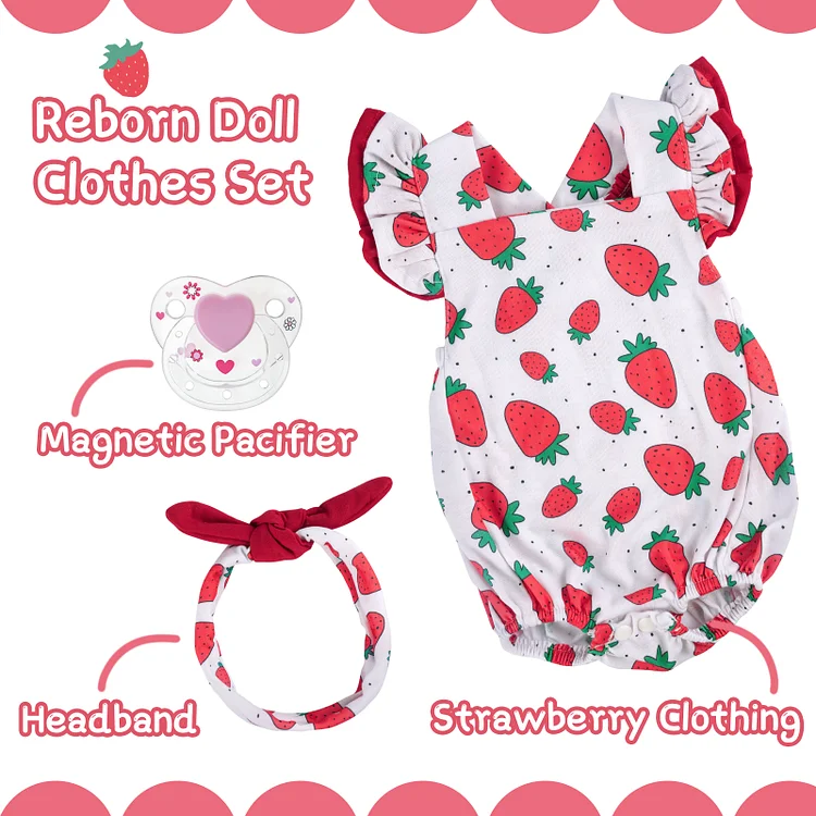 ZIYIUI Conjunto De Ropa Para Muñecas De 20-22 Pulgadas: Vestido, Diadema Y Zapatos