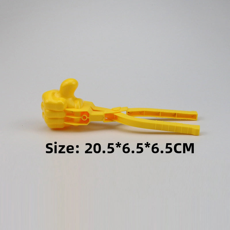 Children’s Winter Outdoor Toy Snow Clip Snowball Fight Artifact Snowflake Love Snowball Clip Play Snow Toy Sand Mold