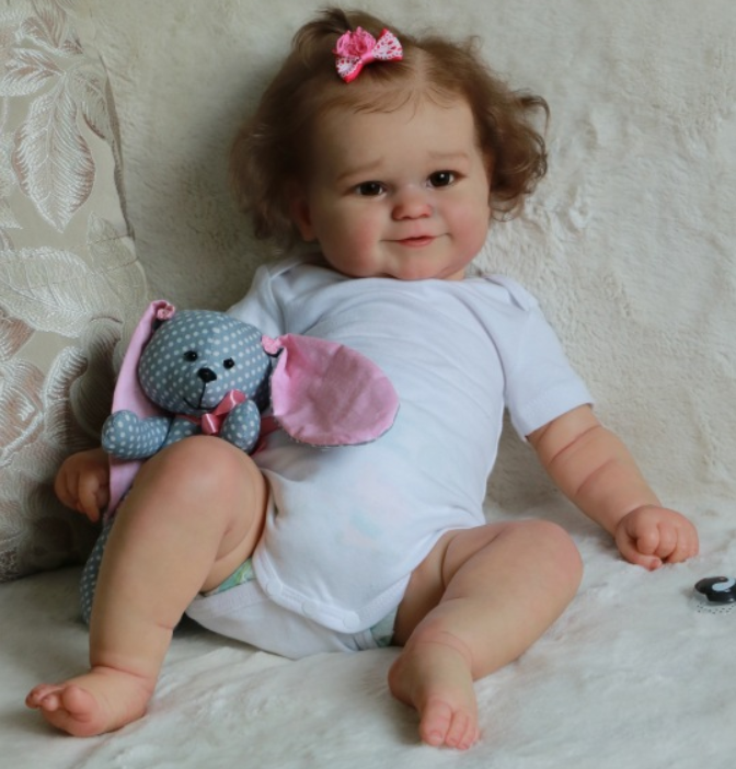  20"  Zachary Realistisch Reborn Baby Mädchen Puppe ( mit Stimm- und Herzmodul) - RSDP-Rebornbabypuppen-Rebornbabypuppen.de®