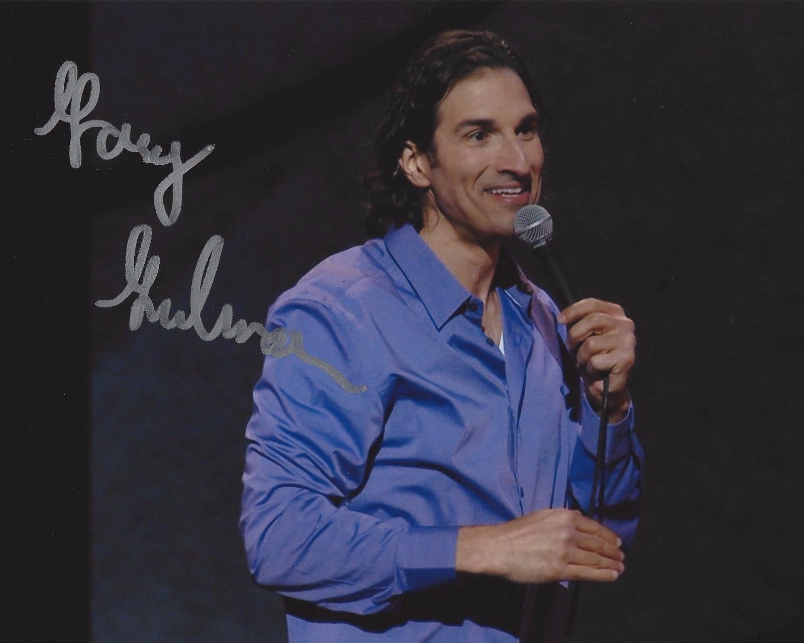 COMEDIAN GARY GULMAN SIGNED 8X10 INCH Photo Poster painting W/COA LAST COMIC STANDING ABOUT TIME