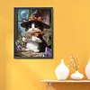 Astrology Kitten-11CT Stamped Cross Stitch 40*55cm/15.75*21.65in