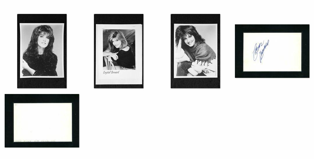 Crystal Bernard - Signed Autograph and Headshot Photo Poster painting set - Wings