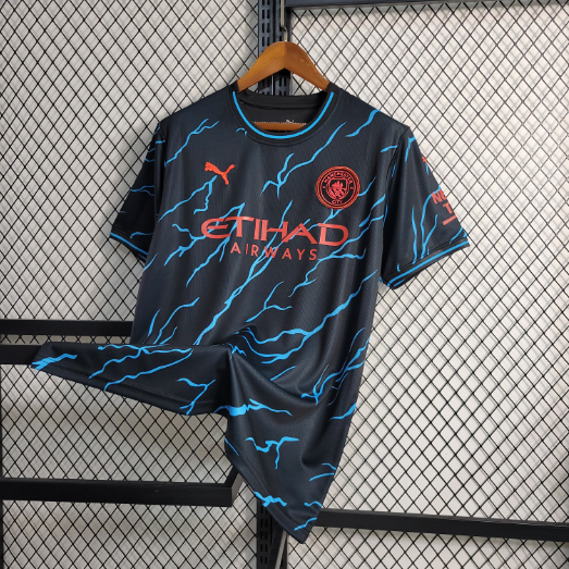 2023/2024 Manchester City Third Away Football shirt Thai Quality