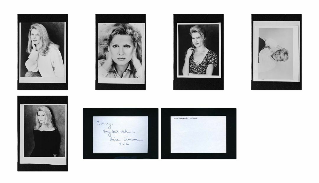 Diana Scarwid - Signed Autograph and Headshot Photo Poster painting set - Silkwood