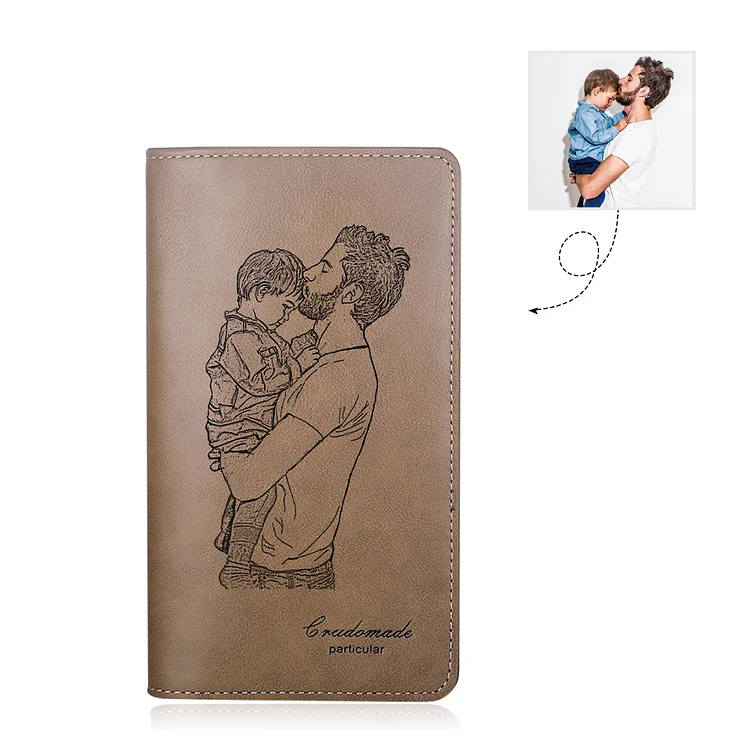 Photo Custom Wallet Long Style Personalized Gift