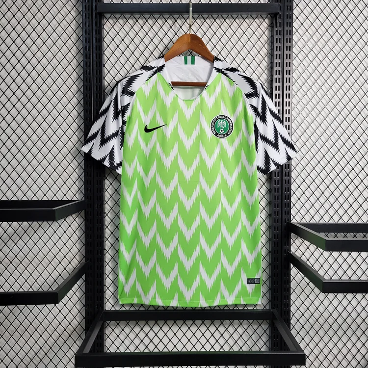 Nigeria Home Retro Shirt Kit World Cup 2018