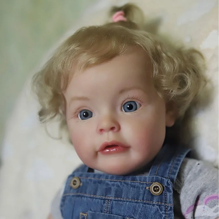 GSBO-Cutecozylife-17'' Realistic Reborn Baby Doll Girl with Curly Hair Named Isabel-Best Gift for Children