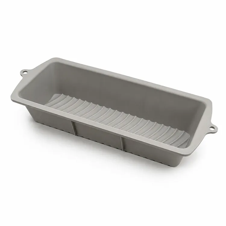 Reinforced Rectangular Silicone Loaf Pan