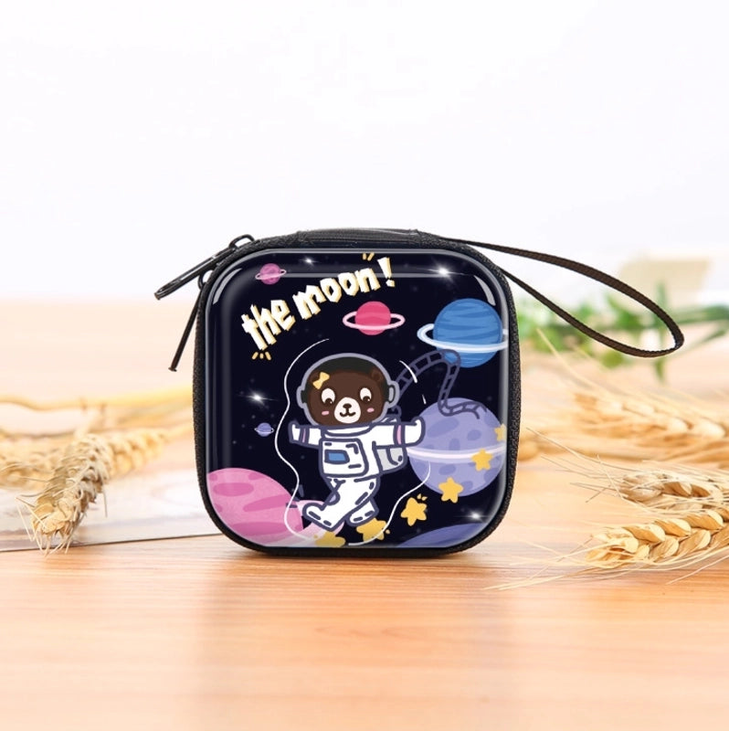 Girl’S Cartoon PVC Zipper Coin Purses
