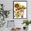 Diamond Painting -DIY Round Drill Sunflower Cowboy Kid