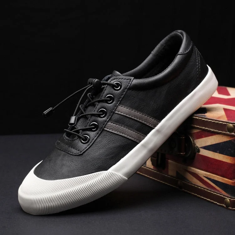 2021Spring Autumn New Hot Fashion Men Lace-up Leather Casual Shoes Trend Shoe Cool Loafers Flats Designer Shoes Men High Quality