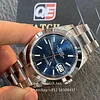 Rolex Datejust 41 m126300-0001 Stainless Steel on Oyster with Blue Dial and Smooth Bezel Super Clone