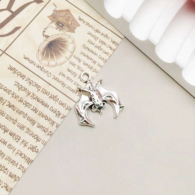 1 Piece Alloy Moon Spider Web Skull Pendant Jewelry Accessories