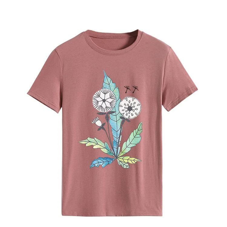 Dandelion flower T-Shirt Tee -YF00143-Annaletters