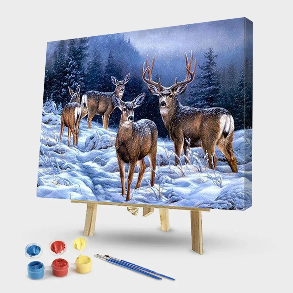 Deer - Paint By Numbers(50*40CM)