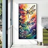Diamond Painting-DIY Full Round Drill Dragonfly(70*40 CM)
