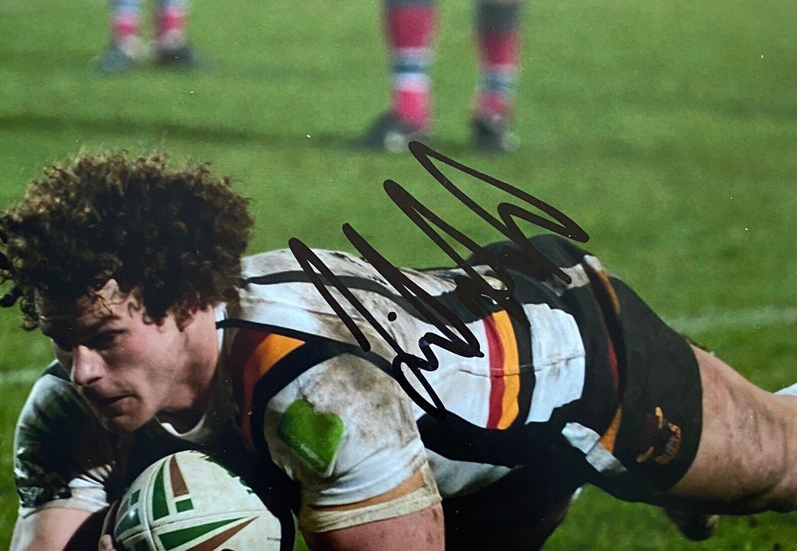 Jamie Langley Genuine Hand Signed 6X4 Photo Poster painting - Bradford Bulls 2