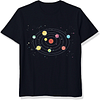 Planet Of The Universe Printed Men's Short Sleeves T-Shirt