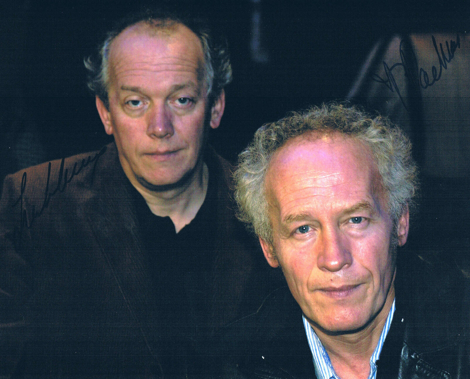 Luc & Jean-Pierre Dardenne autograph 8x10