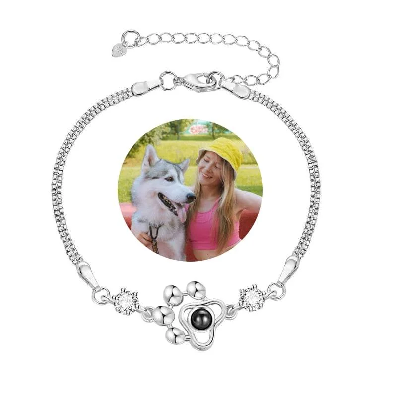 Personalized Dog Paw Necklace