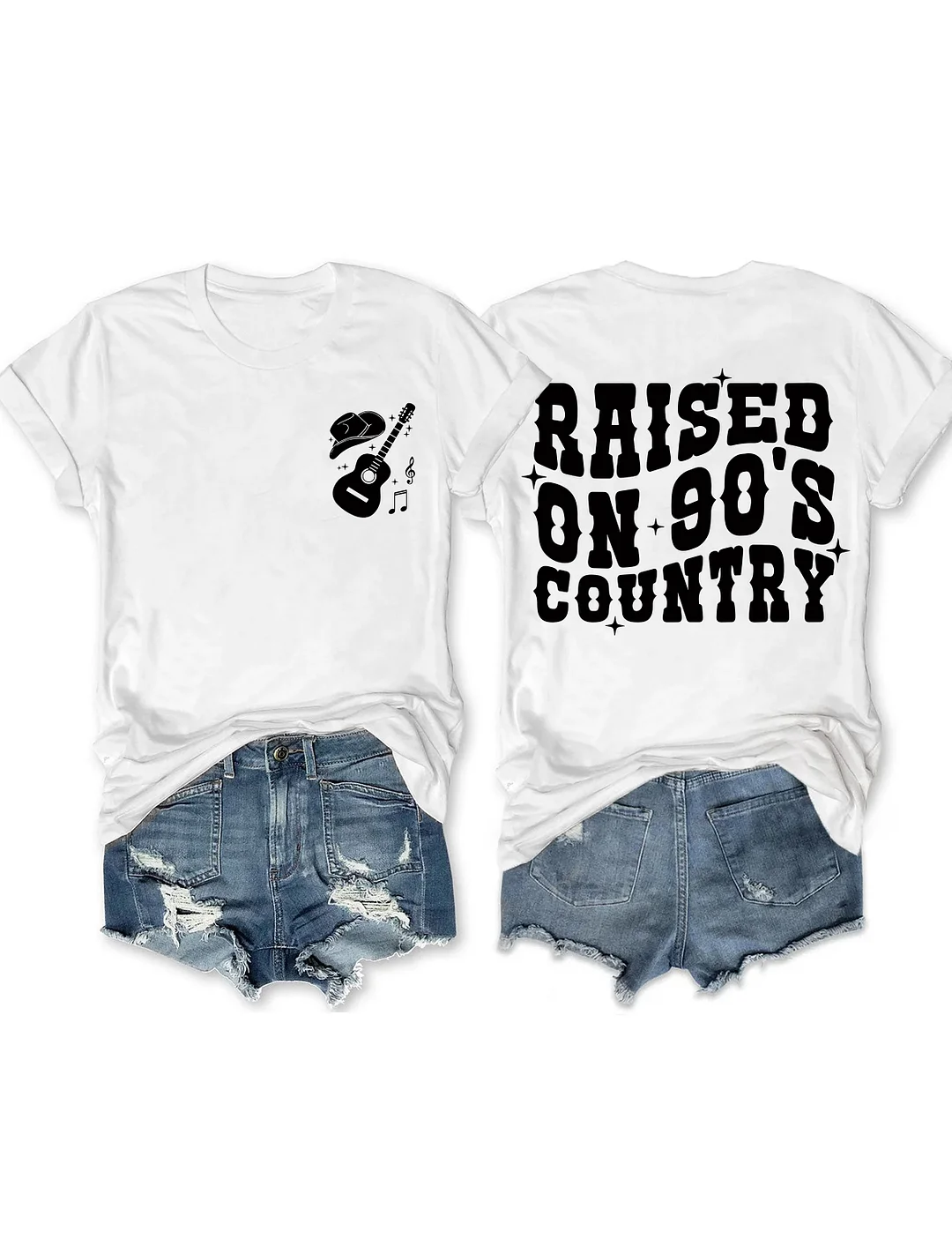 Raised On 90s Country T-shirt