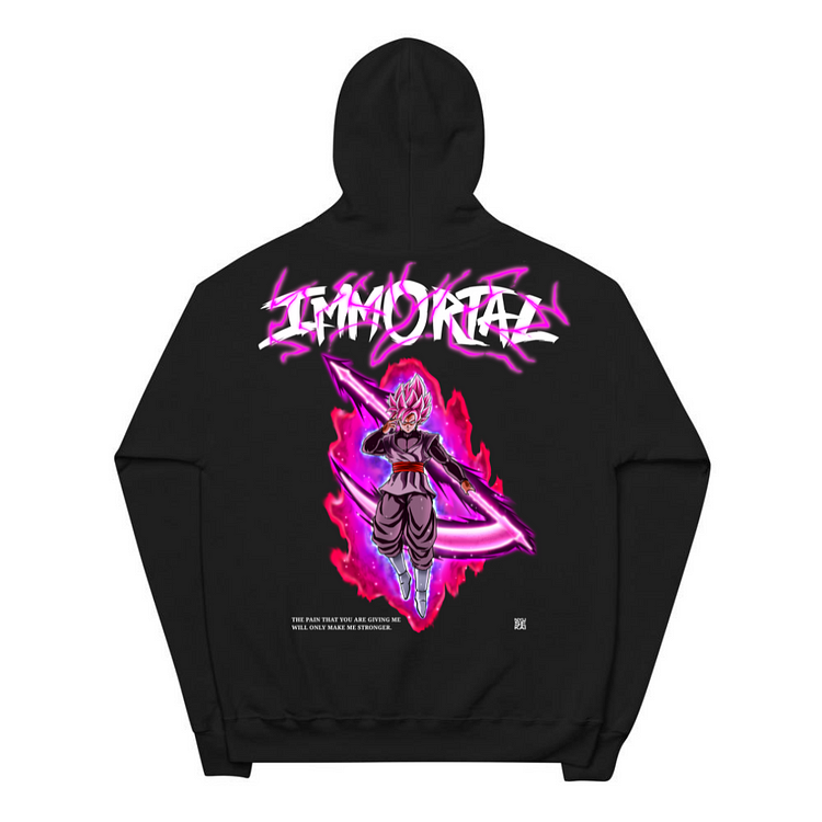 "Black Goku X Immortal - D.B." Hoodie