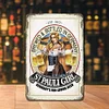 BreWed Bottled In Germany St Pauli Girl - Vintage Metal Signs(12*16Inch) - Bar