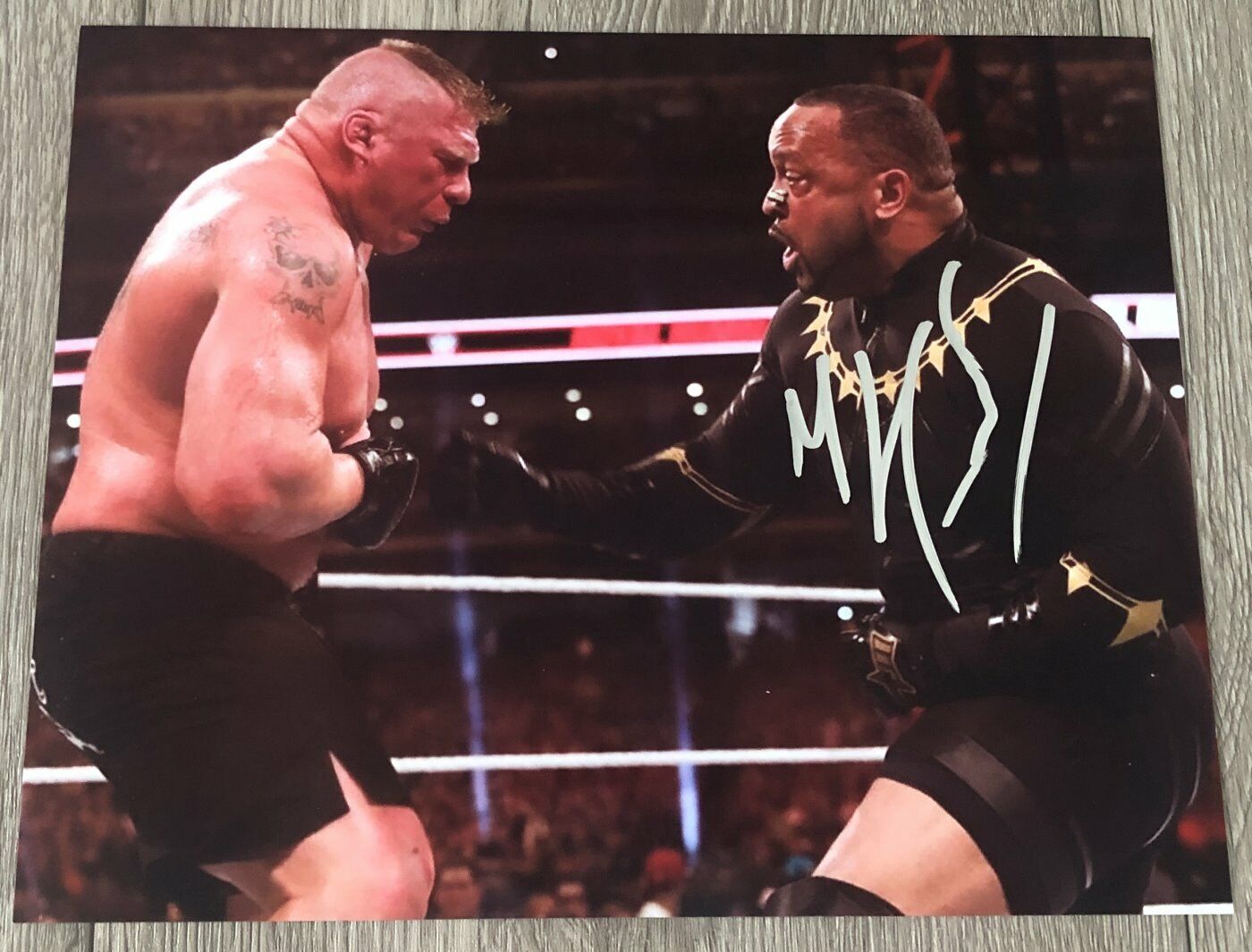 MVP MONTEL VONTAVIOUS PORTER SIGNED AUTOGRAPH WWE RAW 8x10 Photo Poster painting D w/EXACT PROOF