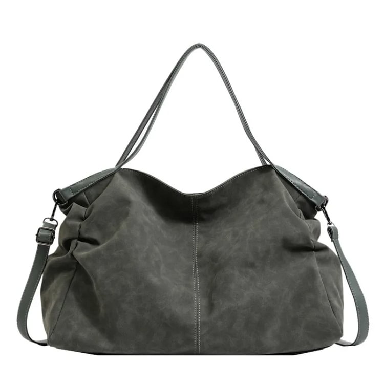 New Suede Handbags Totes Casual Trave Handbag Totes Large Size Shopping Bags Punk Style Shoulder bags Shopping bag for Women sac