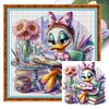 (Multi-Style) Disney Donald Duck And Daisy-11CT Stamped Cross Stitch 40*40cm/15.75*15.75in