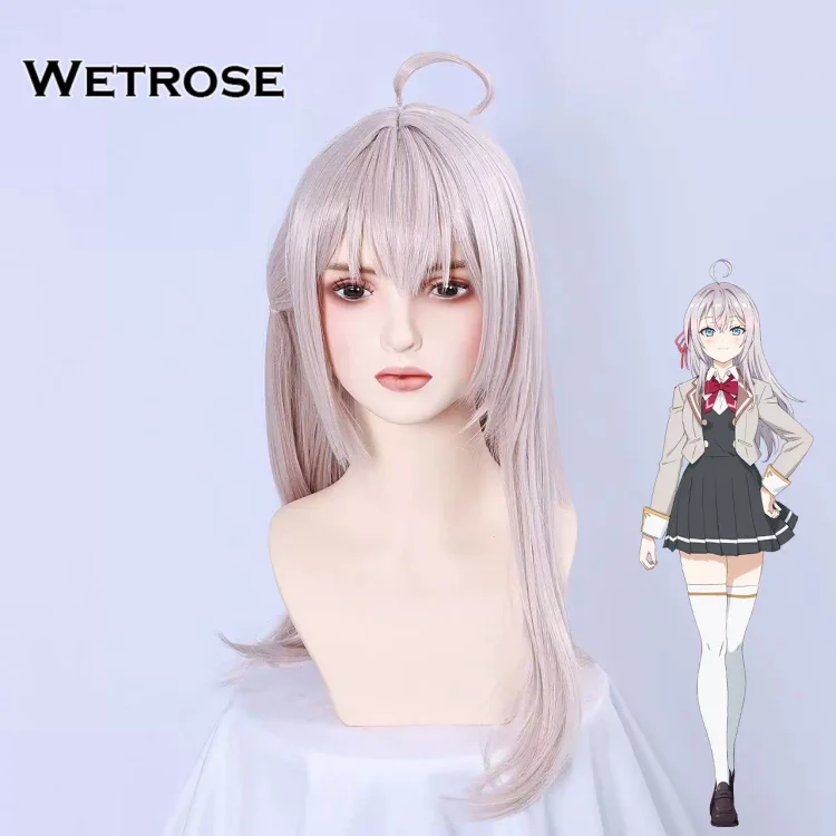 【Wetrose】In Stock Alisa Roshidere Alya ロシデレ Аля Алиса Михайловна Куджо ろしでれ Cosplay Costume School Uniform Wig Full Set