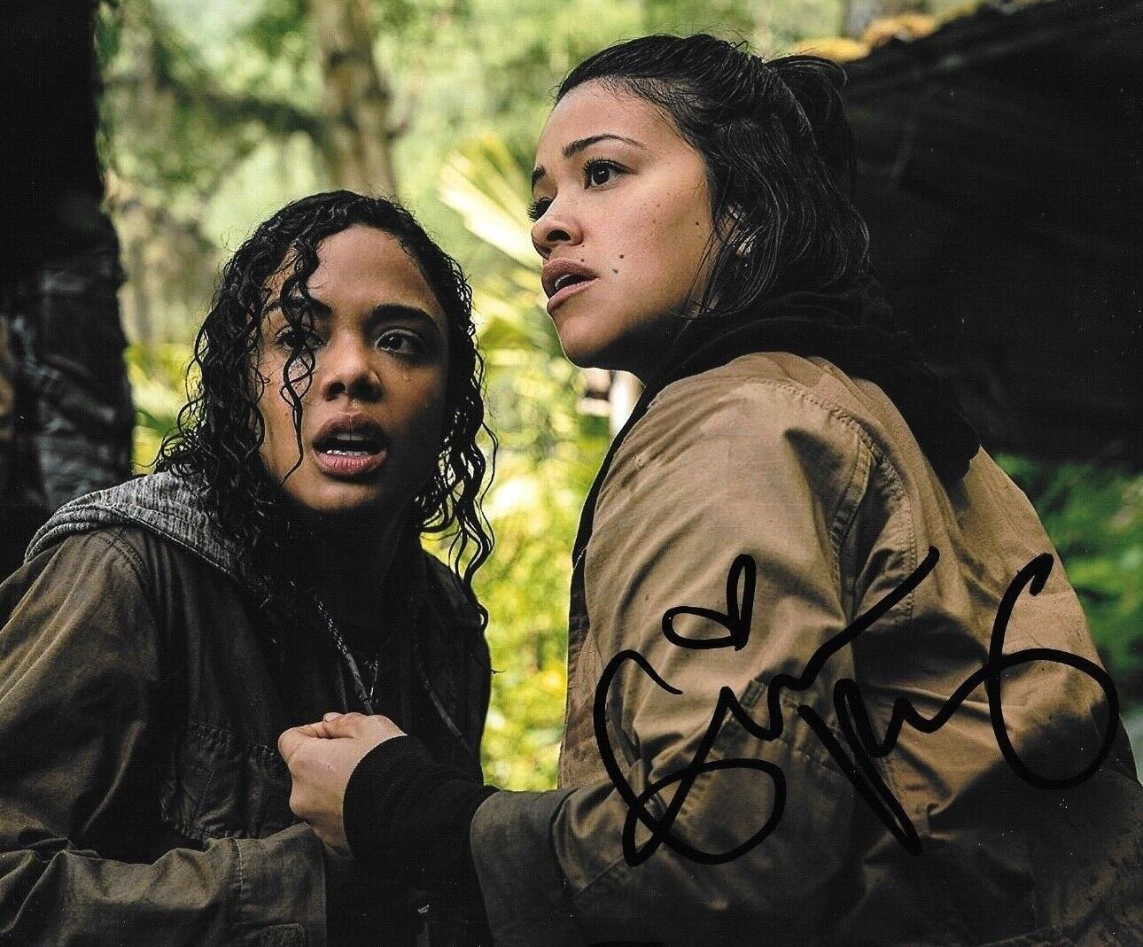 * GINA RODRIGUEZ * signed 8x10 Photo Poster painting * ANNIHILATION * COA * 1