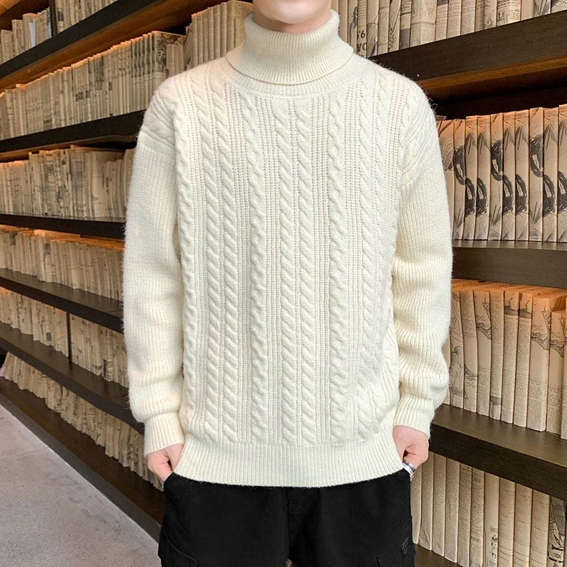 Turtle Neck Man Sweater