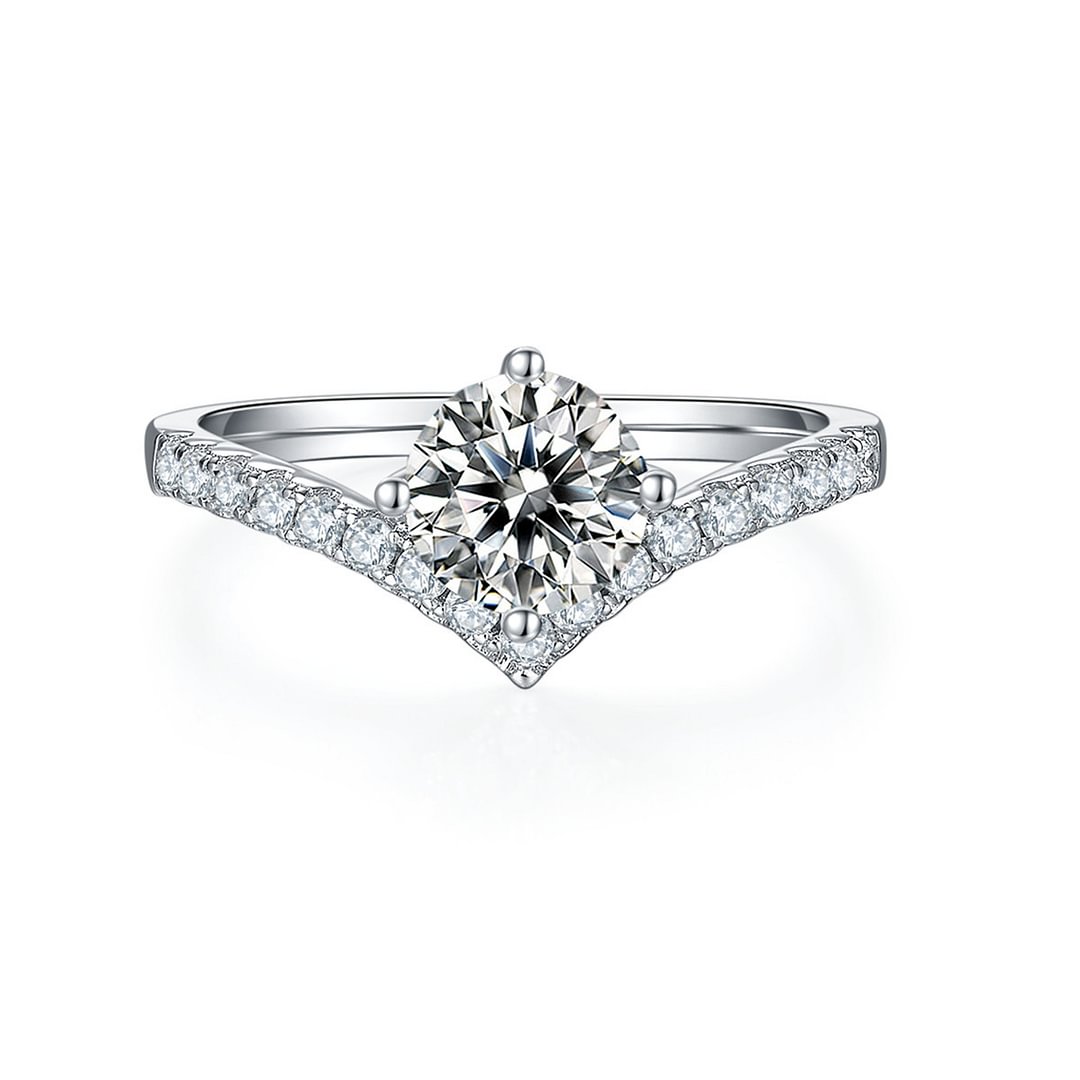 Moissanite Diamonds 1ct. Engagement Rings