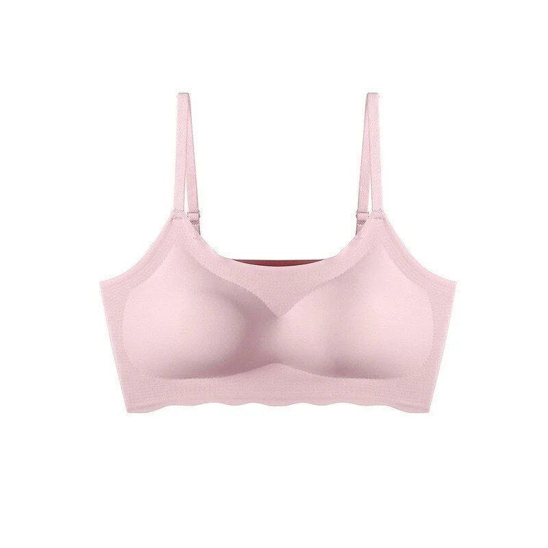 Fashion Seamless Fitness Bra For Women Underwear Gathered Shock-Proof Thin Push Up Bra Female Intimate Bralette Lingerie M-XL