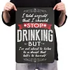 I Shouldn't Drink - Metal Tin Signs(8*12Inch/12*16Inch) - Bar