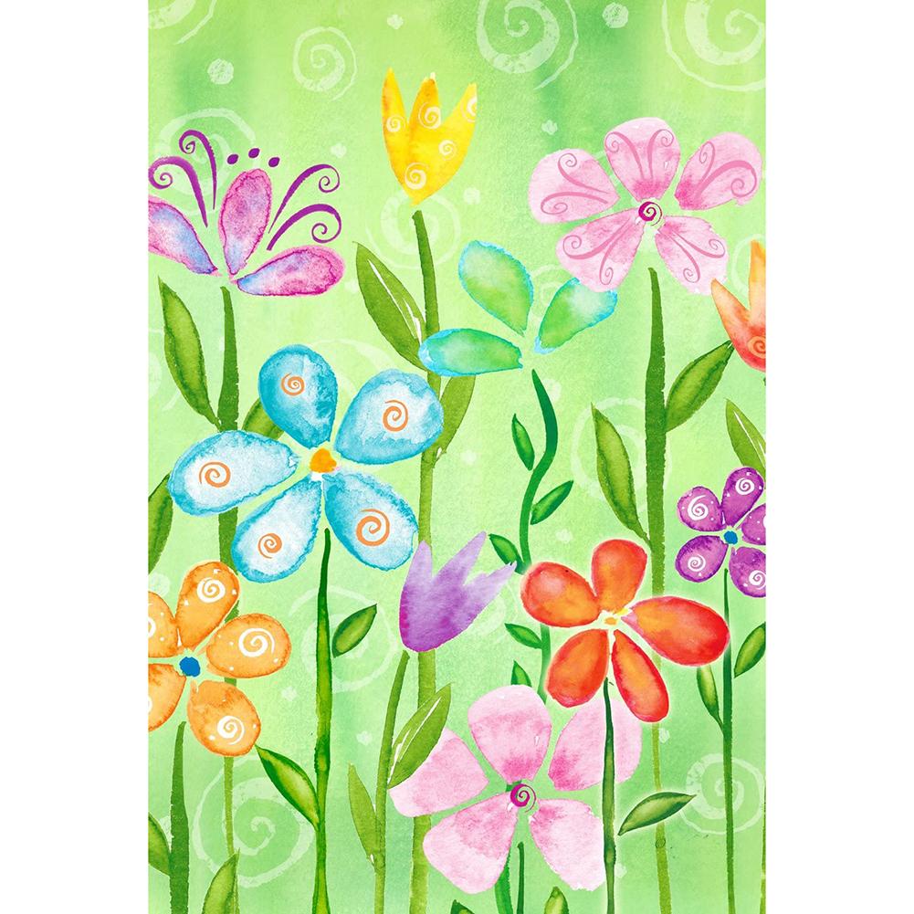 

Vibrant Flower - Round Drill Diamond Painting - 30*40CM, 501 Original