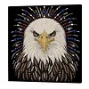 Kits d&rsquo;art pour peinture en perles DIY Noble Winged Bird avec cadre 11,81x11,81 pouces peintures en perles en pierres pr&eacute;cieuses, arts du tableau cr&eacute;atifs pour adultes d&eacute;butants d&eacute;coration murale