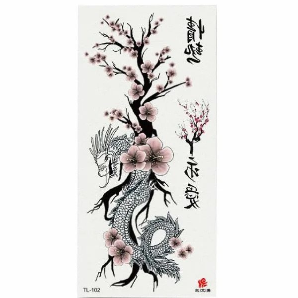 Temporary Tattoo Sticker Waterproof Fashion Women Men Japanese Geisha Warrior Samurai Fake Body Art Children Adult Hand Tattoo