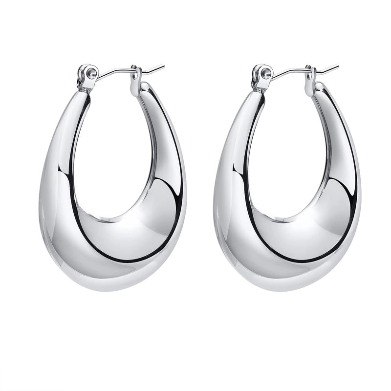 201 Stainless Steel Stainless Steel Earrings