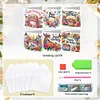 6pcs Diamond Painting Greeting Cards DIY Diamond Art Cards Crafts (Birthday)