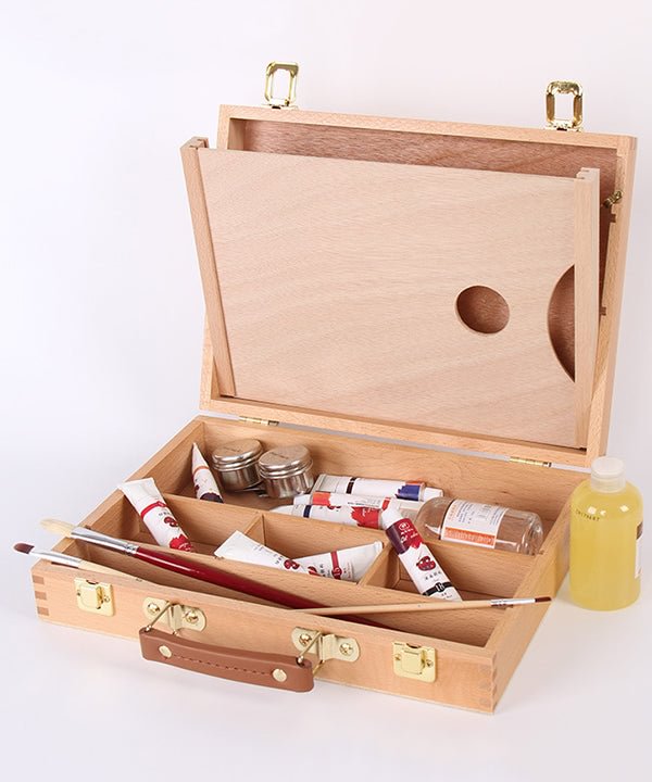 Artist Wooden Storage Case-Himinee.com