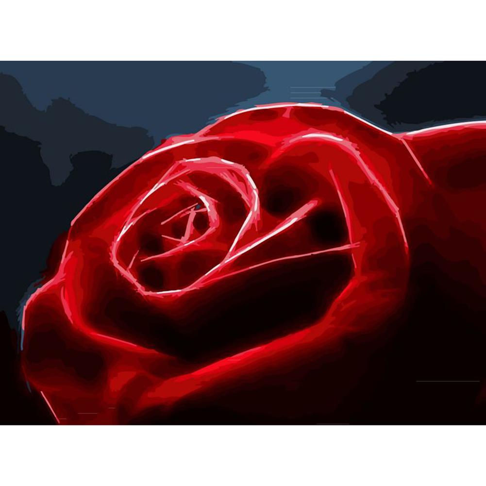 

40x50cm - Paint By Numbers Rose, 501 Original