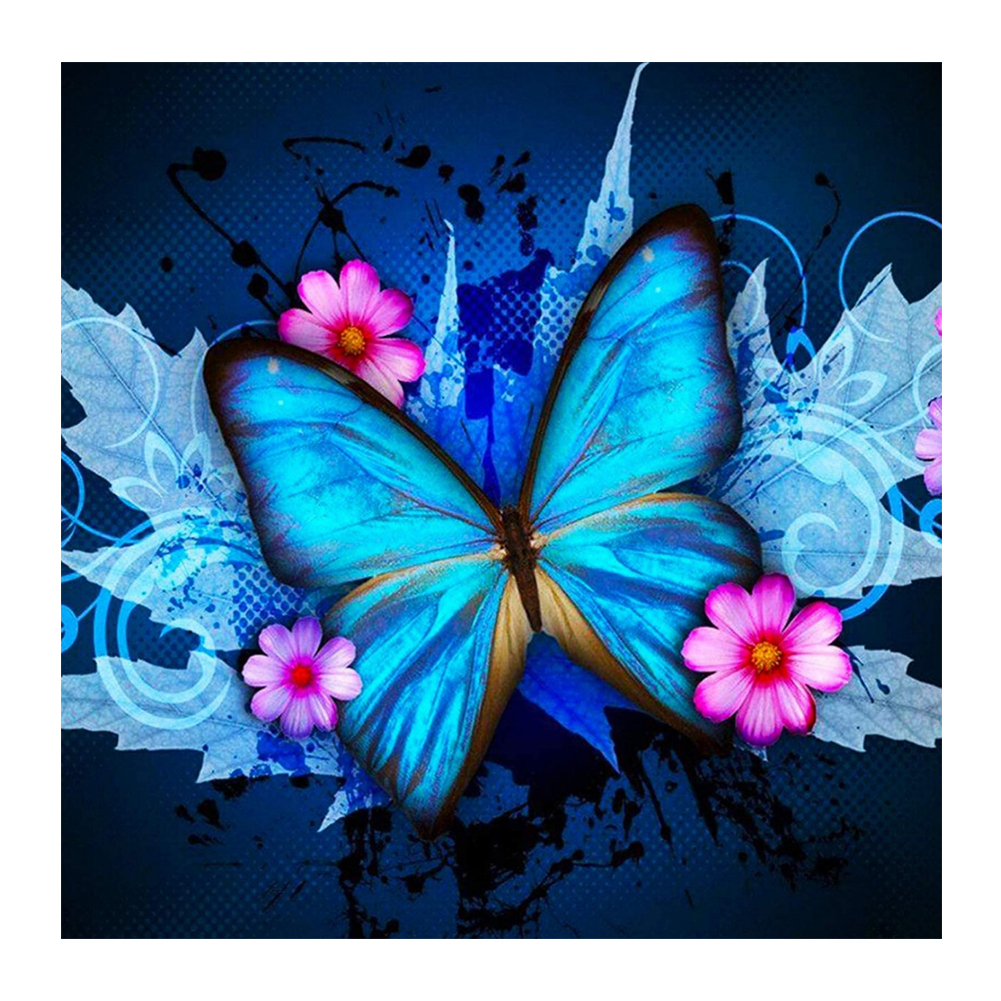 

Butterfly - 11CT Stamped Cross Stitch - 50*50CM, 501 Original